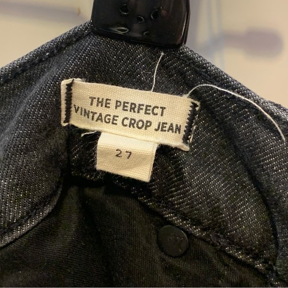 Madewell The Perfect Vintage Crop Jean Cropped Ankle Jeans Lunar Wash 27 $128.00 - Picture 7 of 12